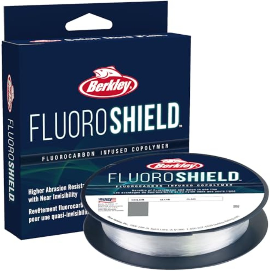 Fluorocarbon Line - FluoroShield Fluorocarbon Fishing Line, Clear