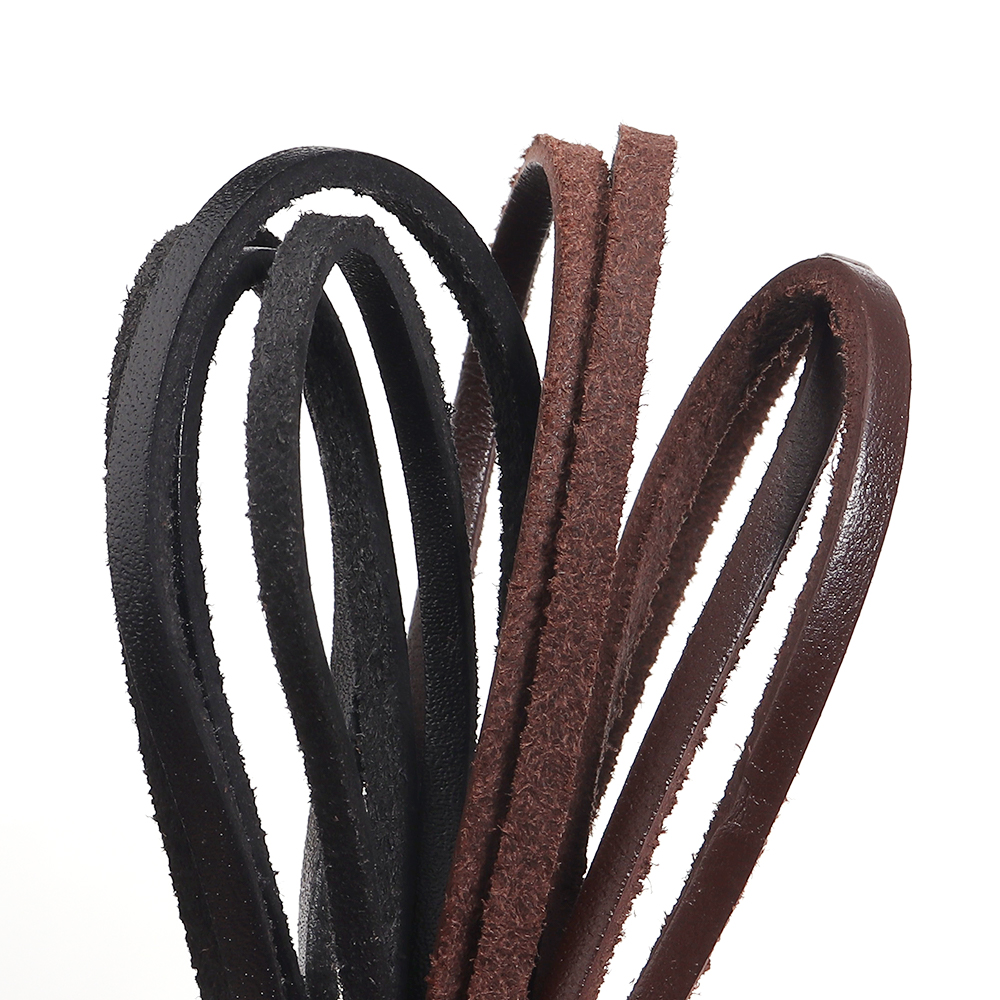 5yards 3mm Genuine Cow Leather - đánh giá và giá Braided Line