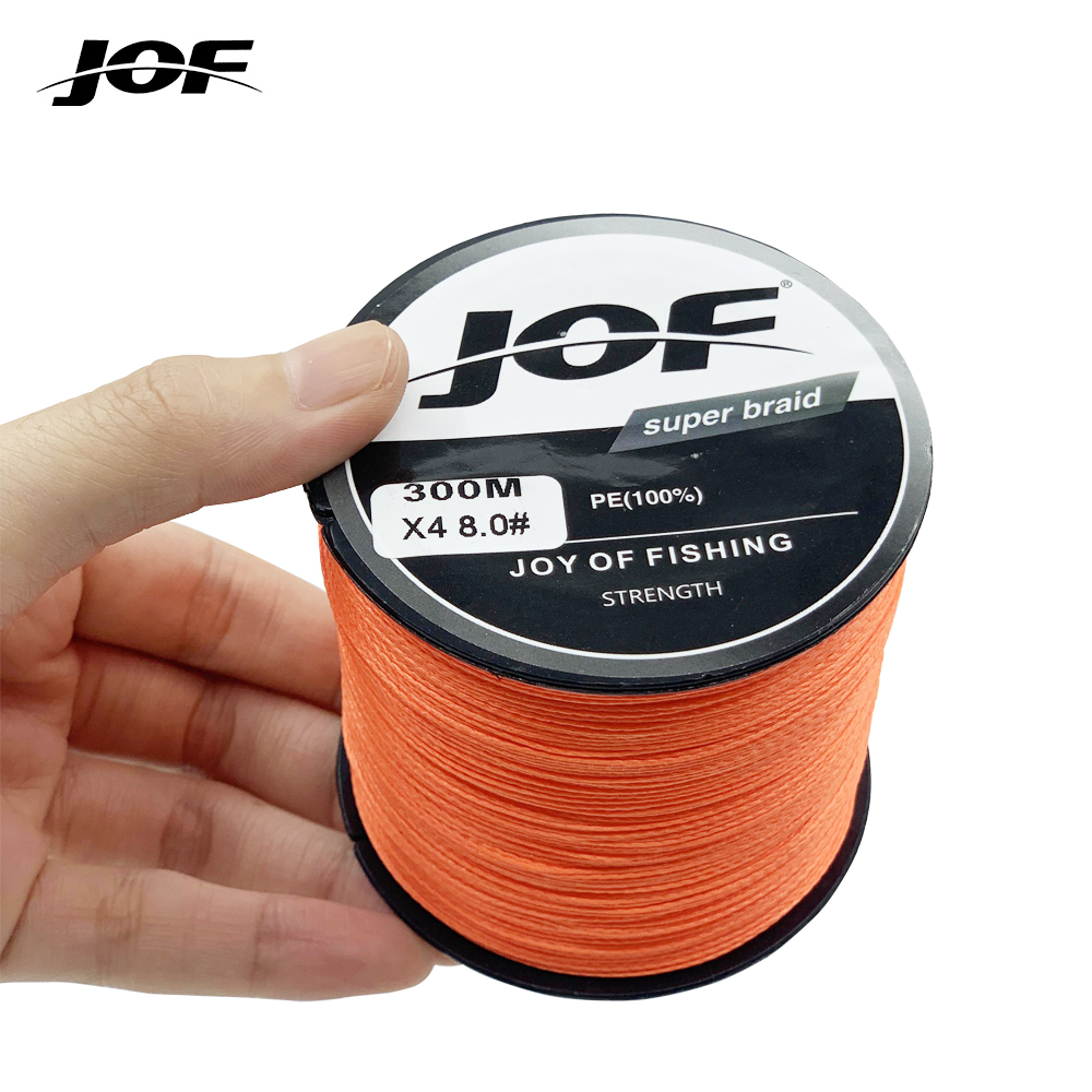 JOF Pesca 4 Strands Braided PE - đánh giá và giá Ice Fishing Line