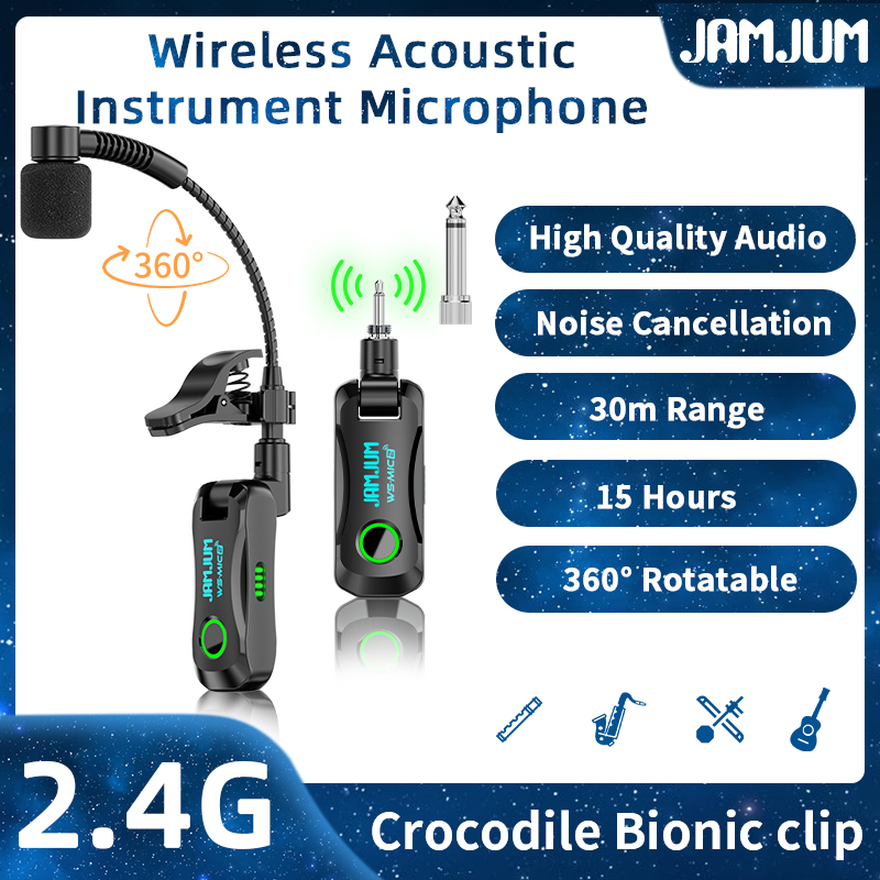 JAMJUM WS-MIC2 Wireless Saxoph - đánh giá và giá Tippet Line