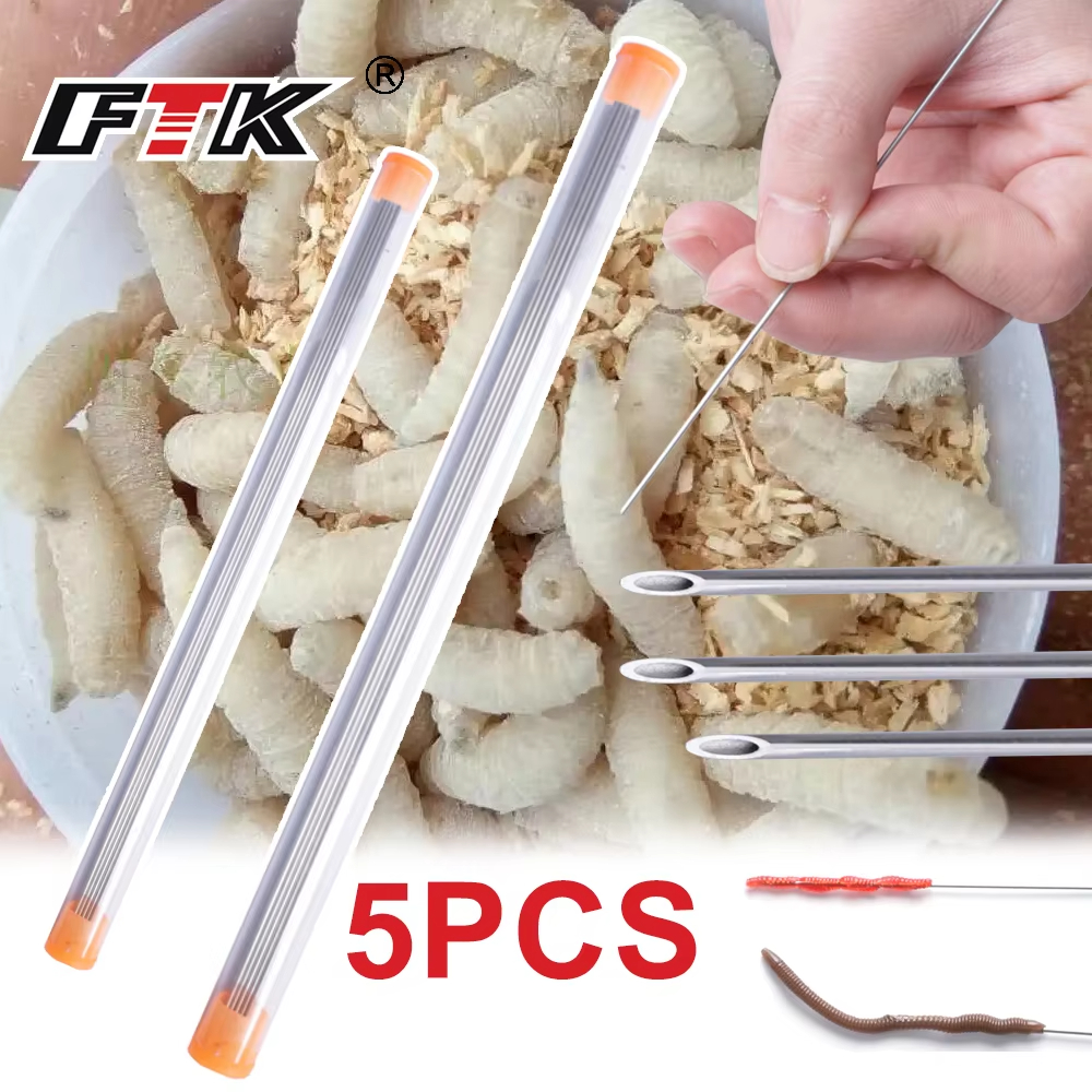 Earthworm Hooking Needle Stain - đánh giá và giá Fishing Line Dispenser