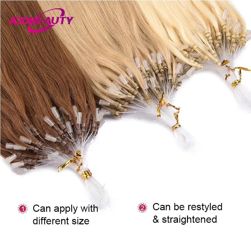 Straight Human Hair Extensions - đánh giá và giá Monofilament Line