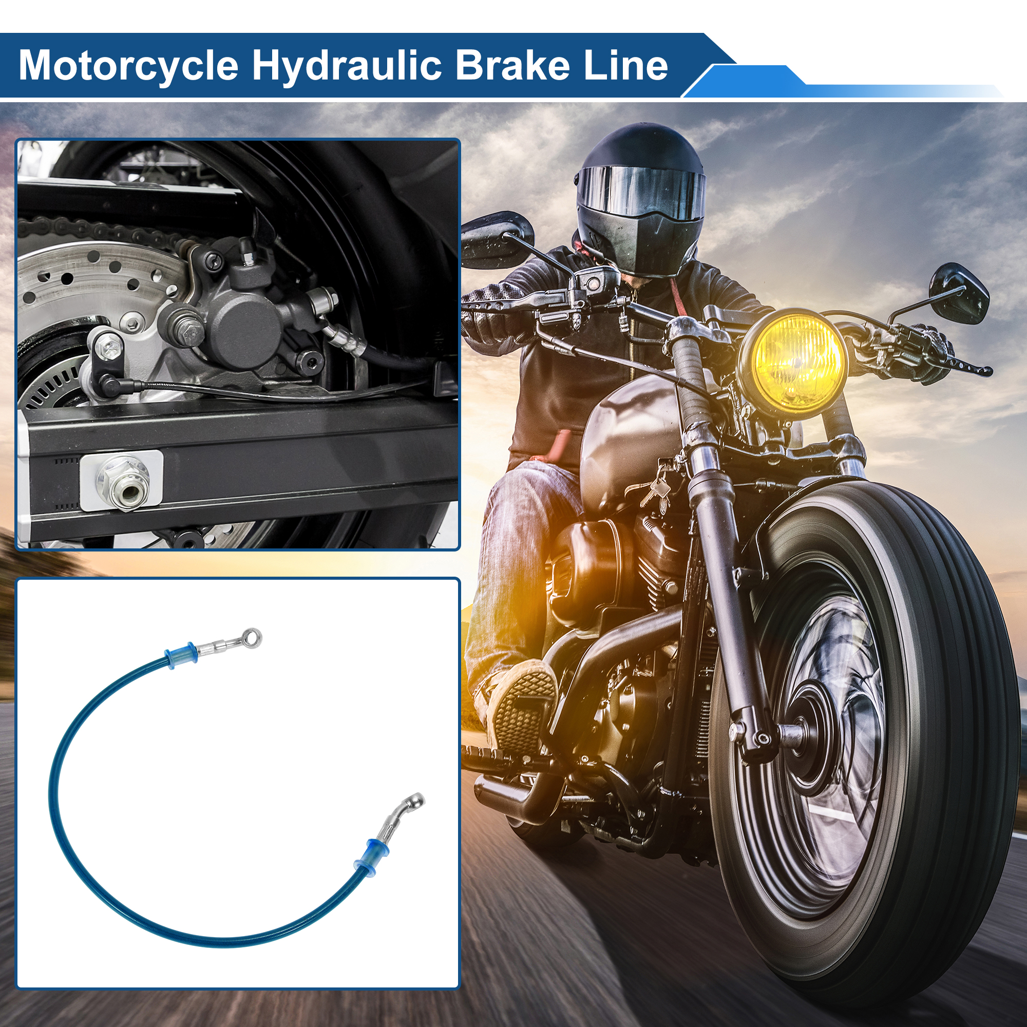 Motoforti 60cm Motorcycle Brak - đánh giá và giá Braided Line