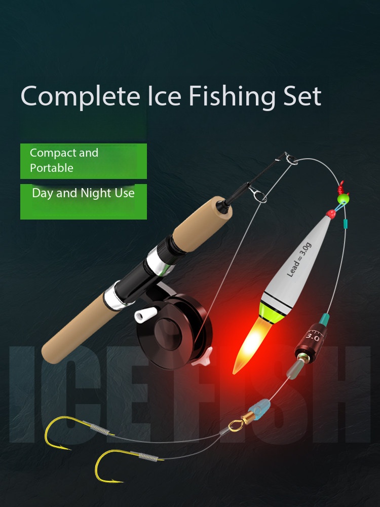 New Ice Fishing Rod Ultra Shor - đánh giá và giá Ice Fishing Line