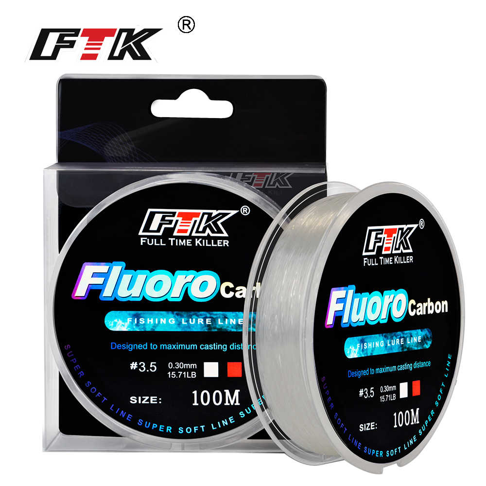 FTK 100M Fluorocarbon Fishing  - đánh giá và giá Fluorocarbon Line