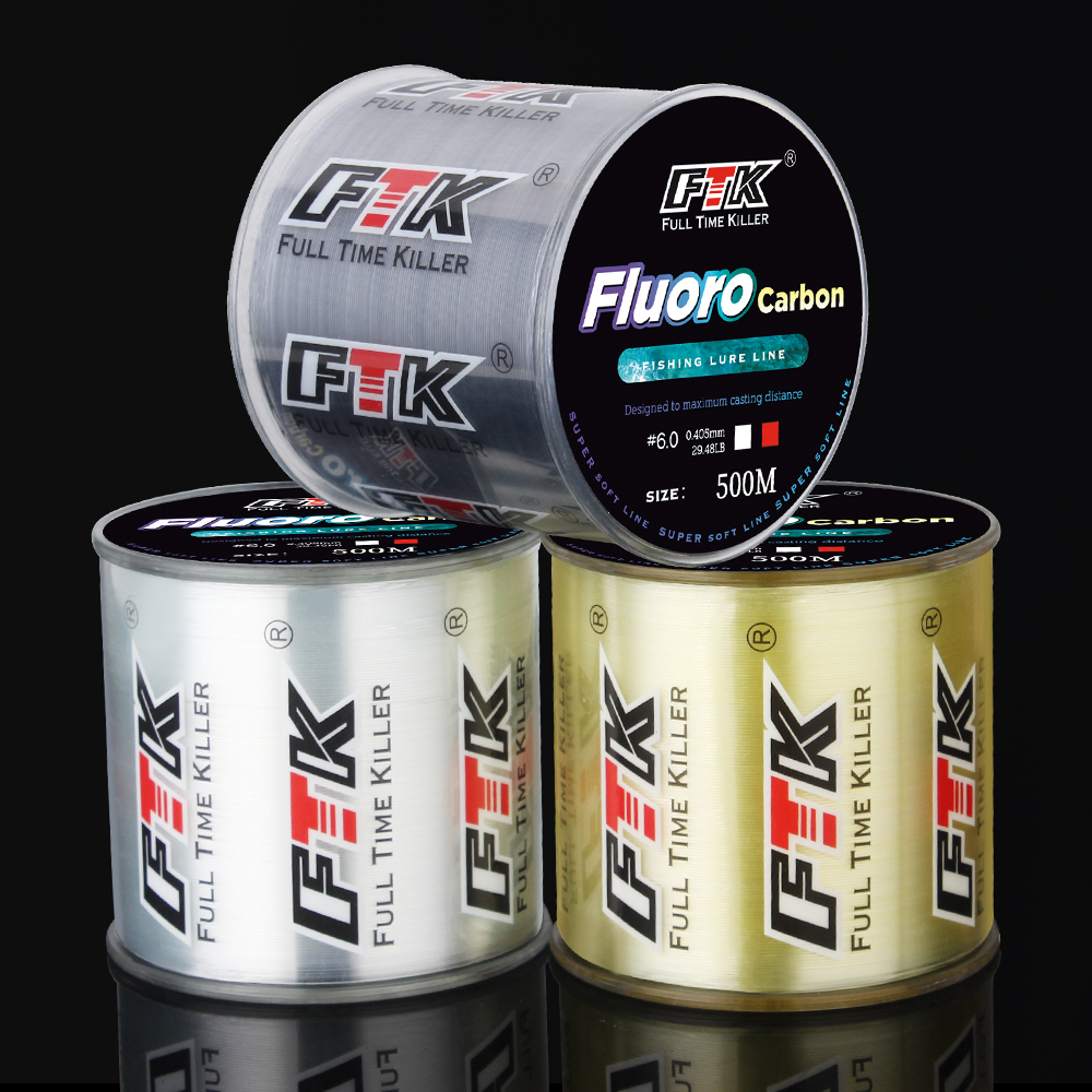 FTK Fishing Line 300M / 500M C - đánh giá và giá Fluorocarbon Line