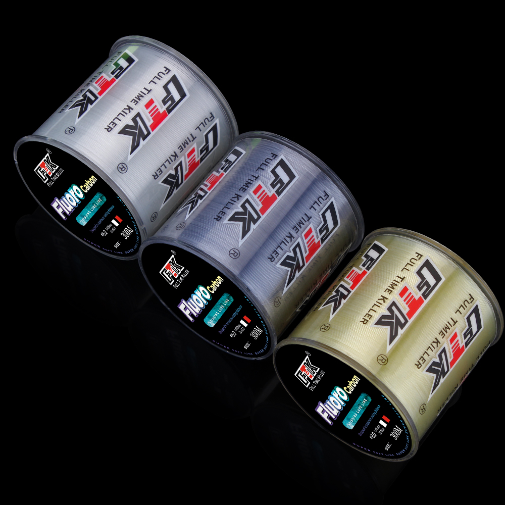 FTK Fishing Line 300M / 500M C - đánh giá và giá Fluorocarbon Line