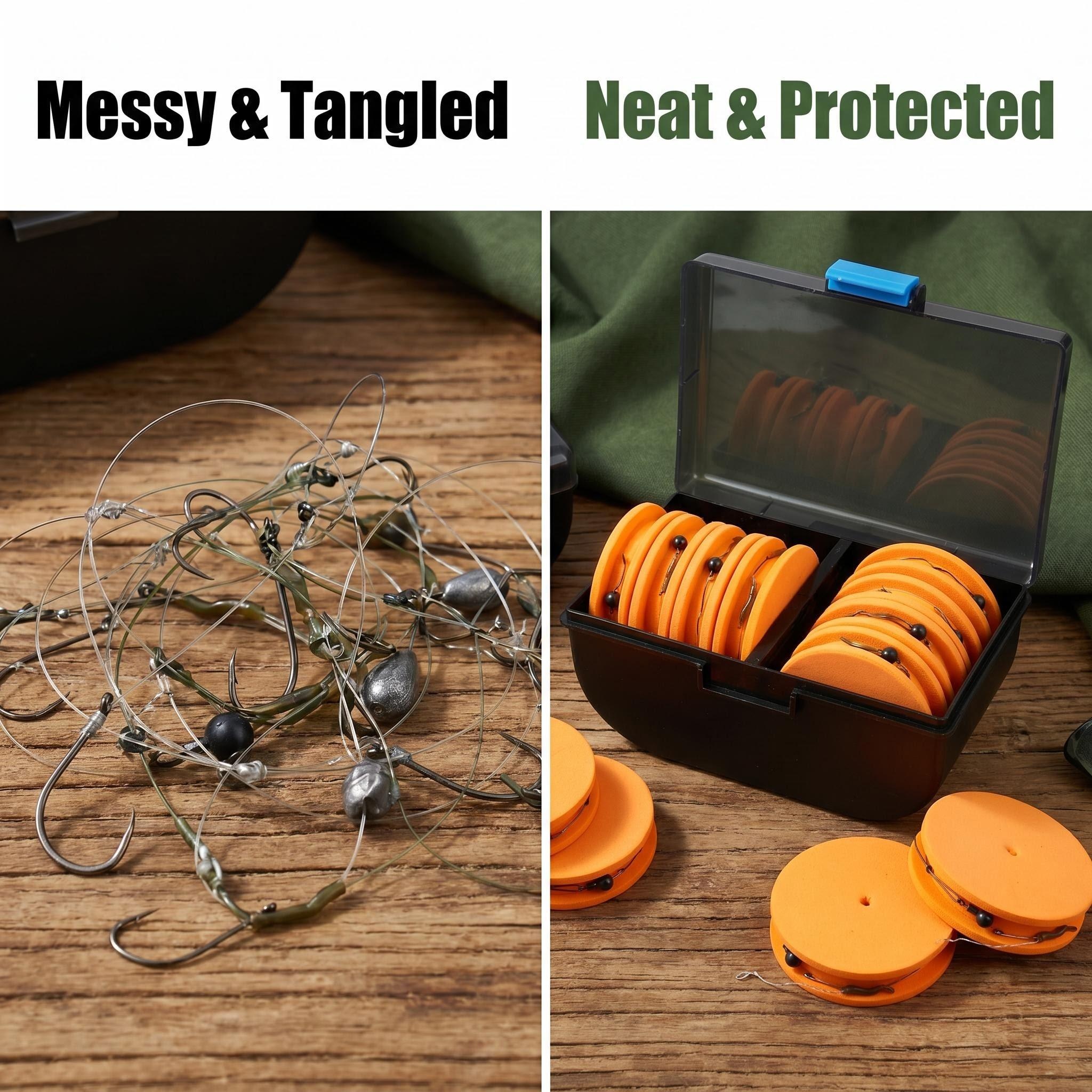 Hirisi 10pcs EVA Foam Fishing  - đánh giá và giá Fishing Line Dispenser