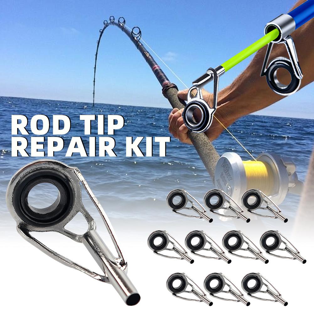 Rod Tip Repair Kit 10pcs Fishi - đánh giá và giá Saltwater Line