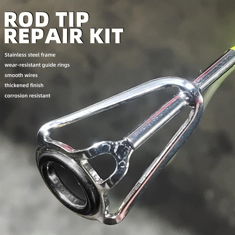 Rod Tip Repair Kit 10pcs Fishi - đánh giá và giá Saltwater Line