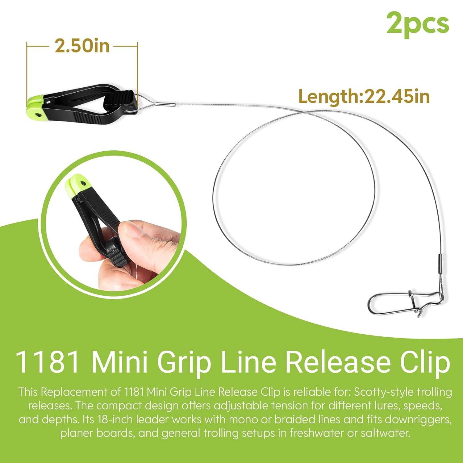 1181 Grip Line Release Clip fo - đánh giá và giá Leader Line