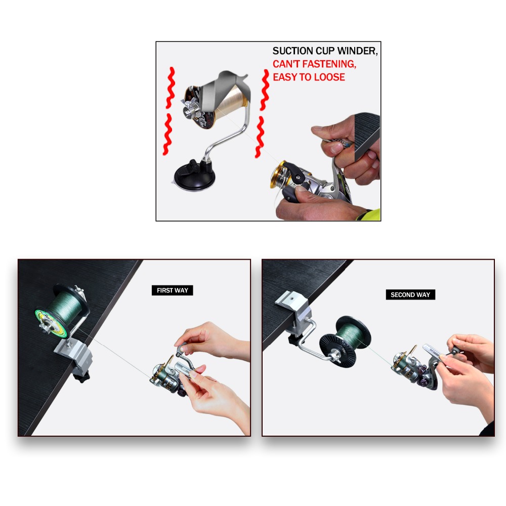 1pcs Portable Aluminum Fishing - đánh giá và giá Fishing Line Spooler