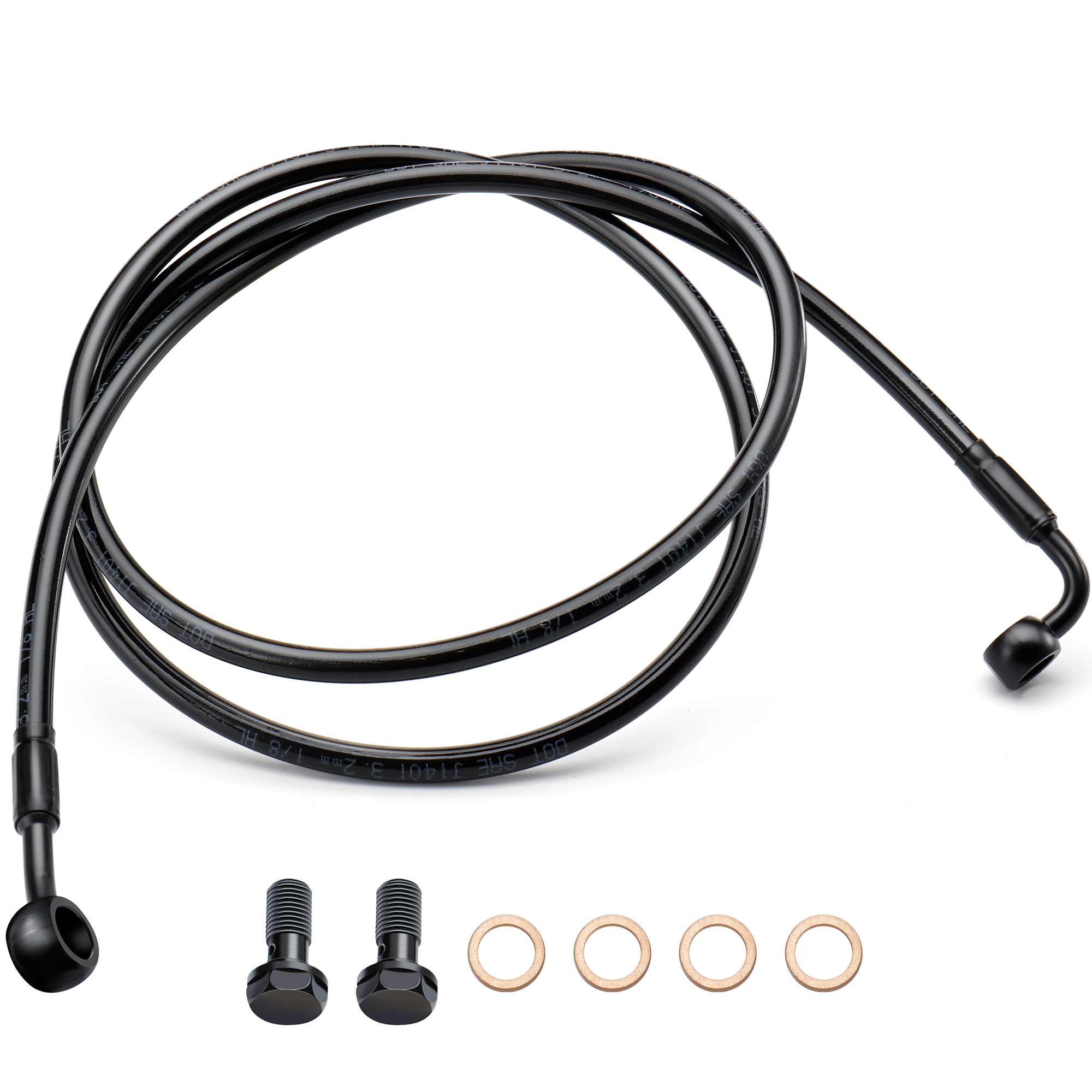 140/145/150CM Front Brake Line - đánh giá và giá Braided Line