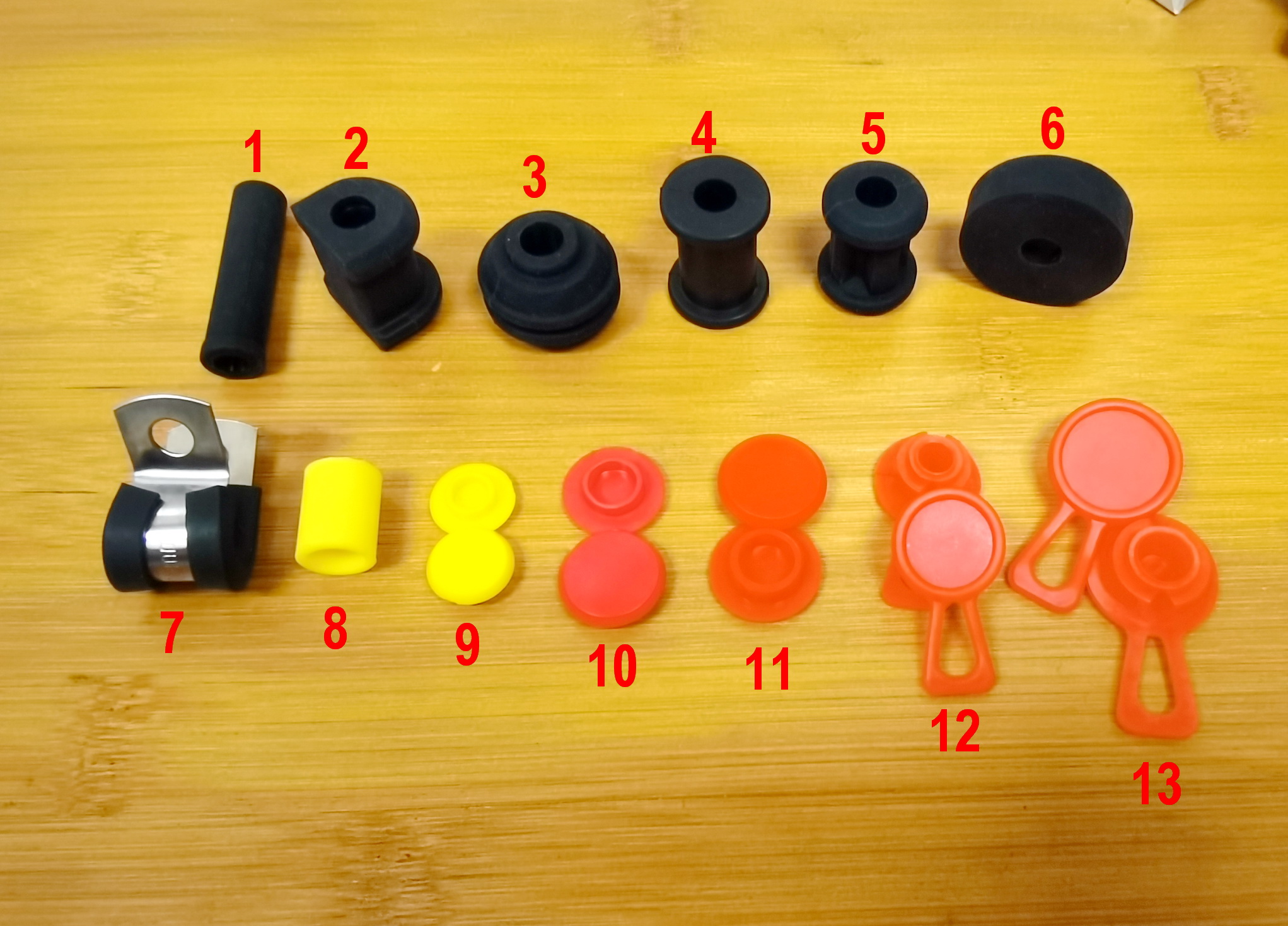 Rubber Silicone Plastic Gromme - đánh giá và giá Braided Line