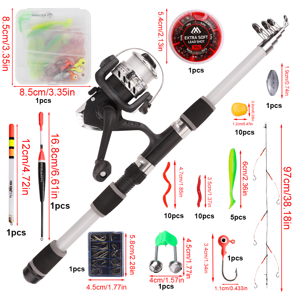 FTK 1.8m Fishing Rod and Reel  - đánh giá và giá Freshwater Line