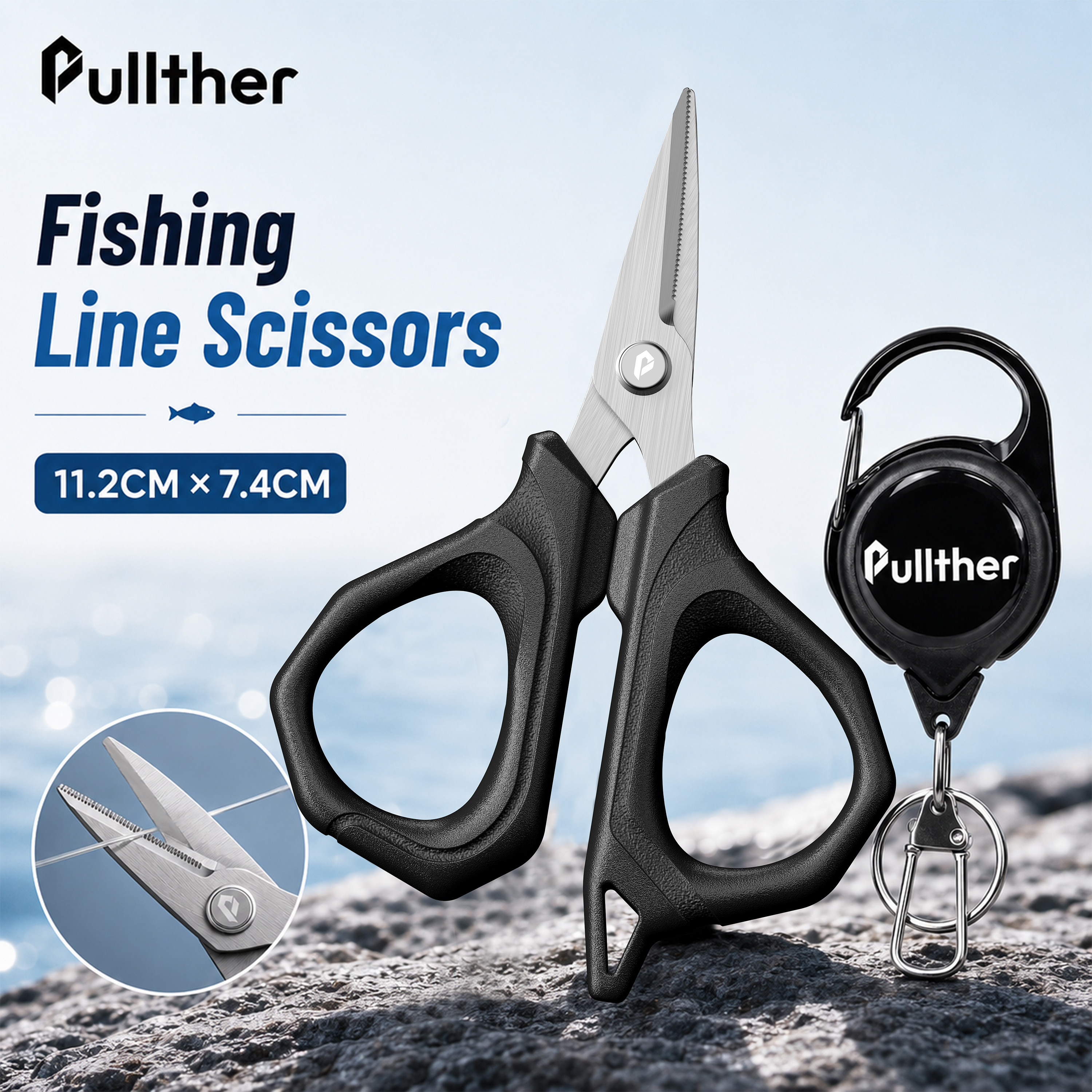 Fishing Scissors Stainless Ste - đánh giá và giá Fishing Line Cutter