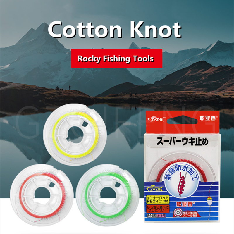 ZYZHE 10M Cotton Knot Sea Rock - đánh giá và giá Freshwater Line