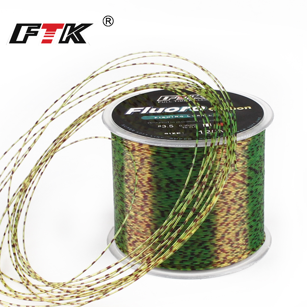 FTK 120m Invisible Fishing Lin - đánh giá và giá Fluorocarbon Line