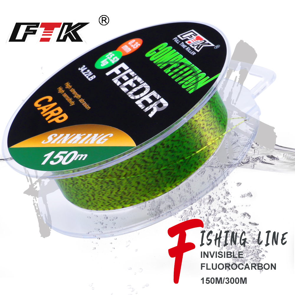 FTK  3D Invisible Carp Fishing - đánh giá và giá Fluorocarbon Line