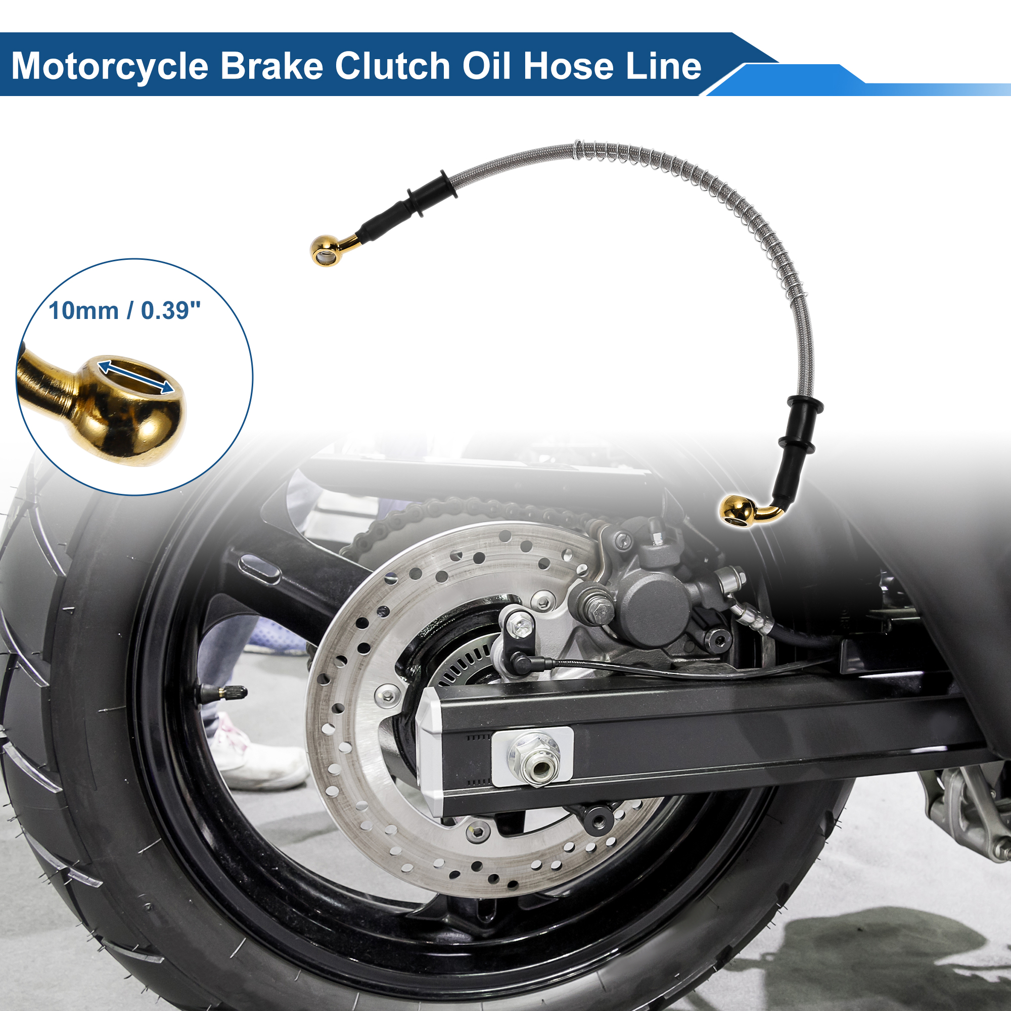 Motoforti 40cm Motorcycle Brak - đánh giá và giá Braided Line