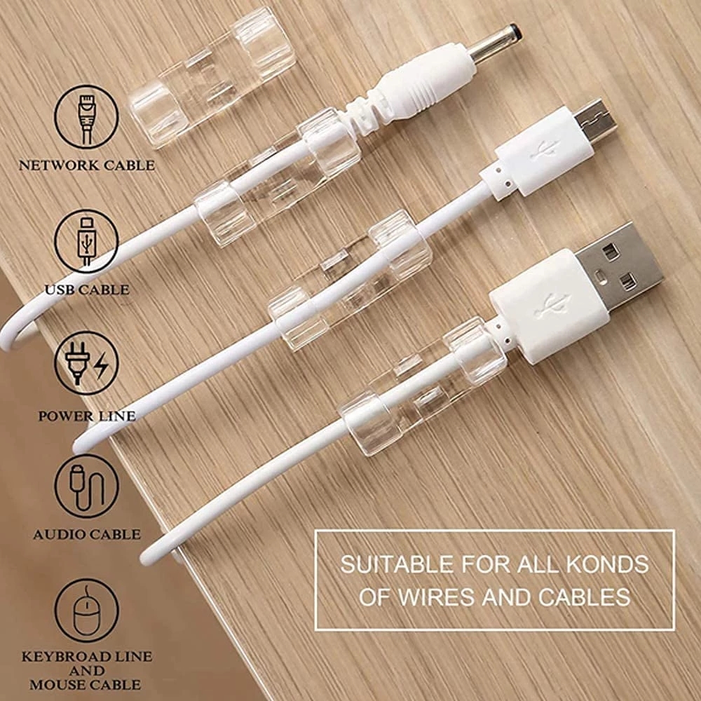 40PCS Cable Organizer Clips Ca - đánh giá và giá Tippet Line