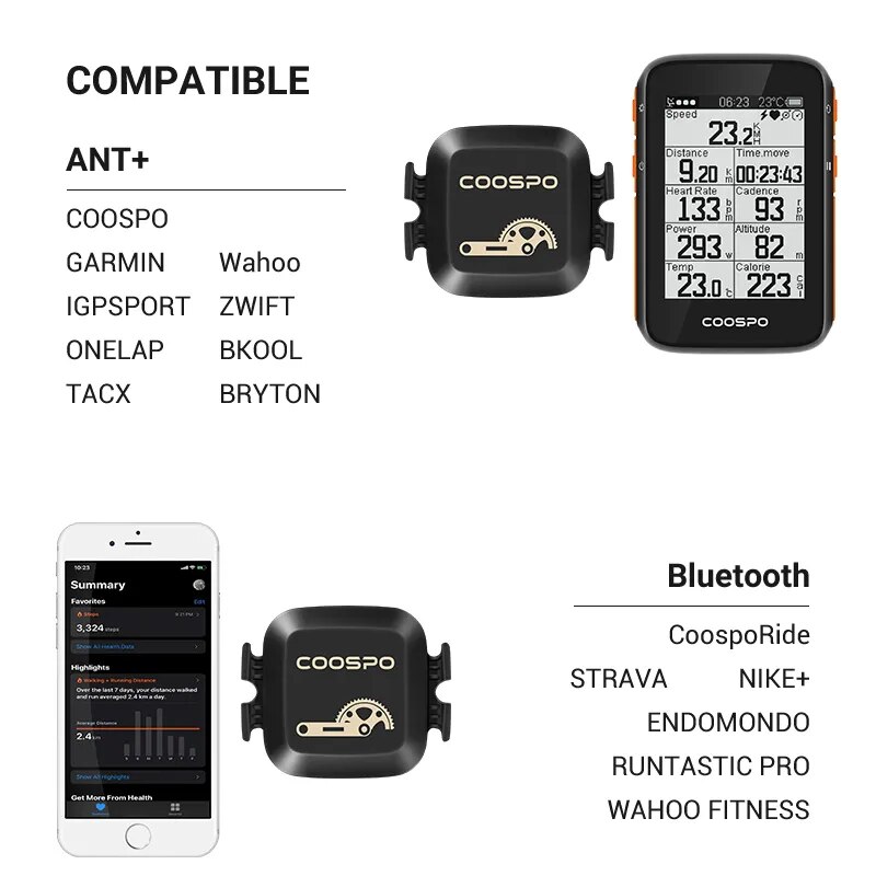 COOSPO BK467 Cadence and Speed - đánh giá và giá Ice Fishing Line