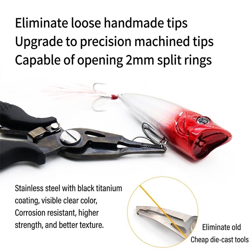 Micro Fishing Pliers and Fish  - đánh giá và giá Fishing Line Cutter
