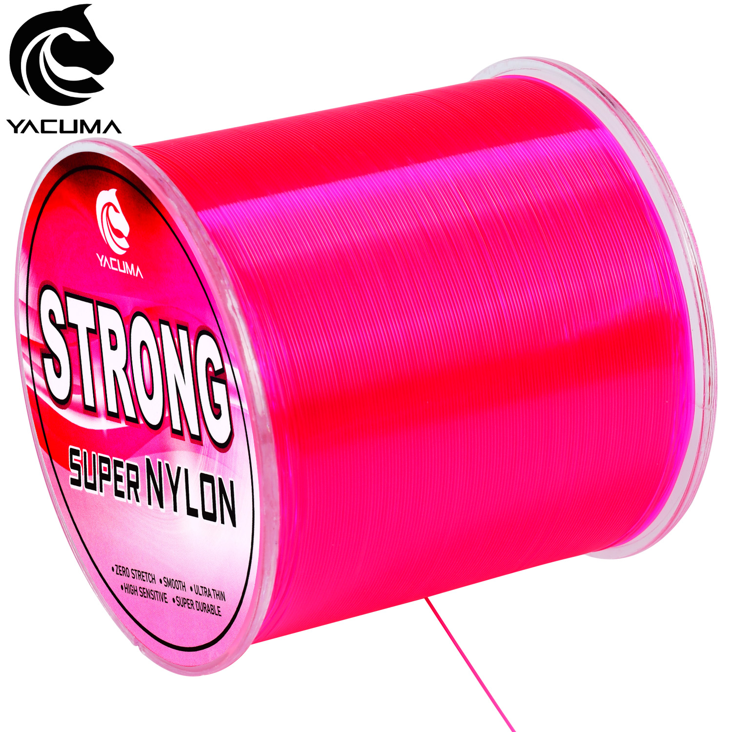 YACUMA 500M-546YDS Strong Pink - đánh giá và giá Fluorocarbon Line