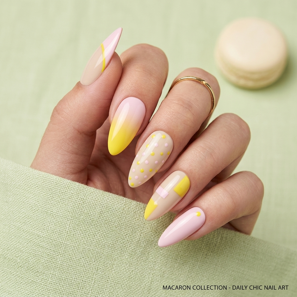 3 Colors Macaron Blush Pale Ye - đánh giá và giá Copolymer Line