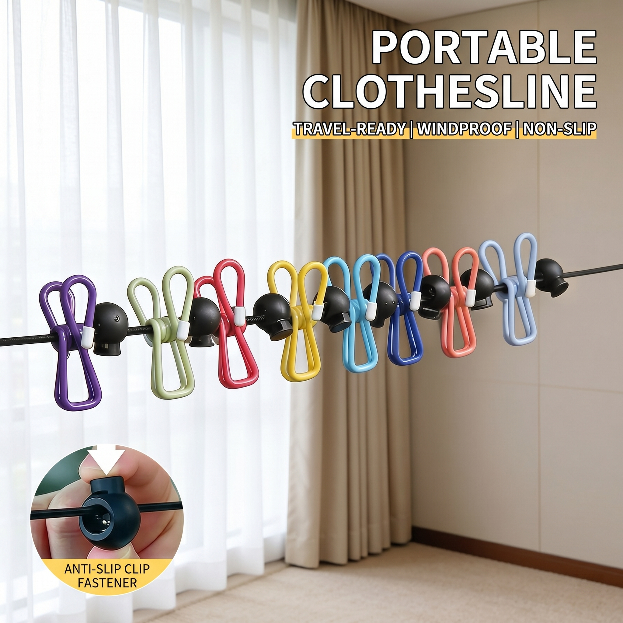 Travel Clothesline Clothes Lin - đánh giá và giá Tippet Line