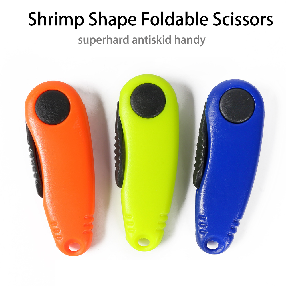 Shrimp-shape Foldable Scissors - đánh giá và giá Fishing Line Cutter