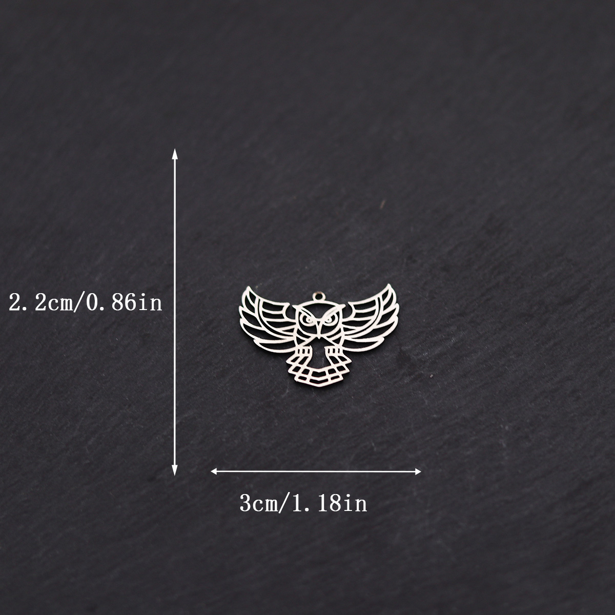 3pcs Owl Stainless Steel Charm - đánh giá và giá Fly Line