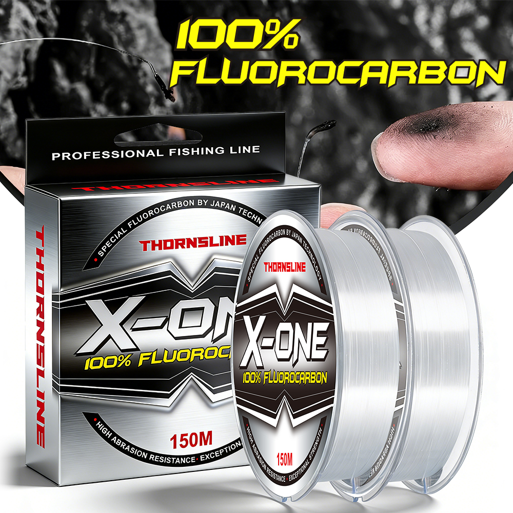 Thornsline 100% Fluorocarbon F - đánh giá và giá Fluorocarbon Line
