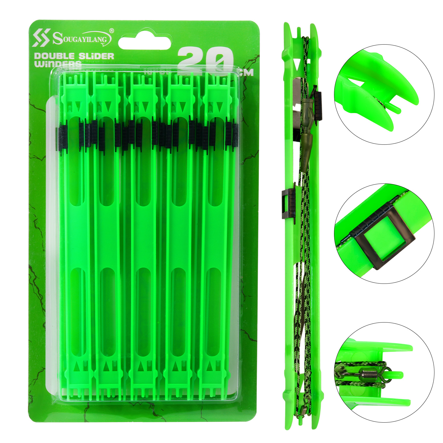 Sougayilang 10pcs Fishing Plas - đánh giá và giá Fishing Line Winder