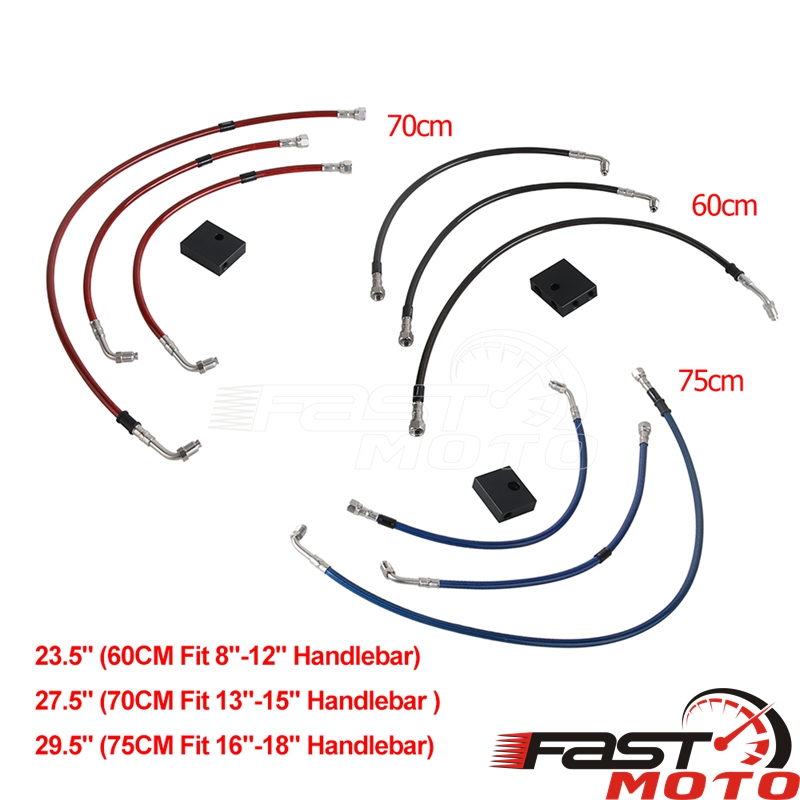 Motorcycle Brake Line Kit ABS  - đánh giá và giá Braided Line