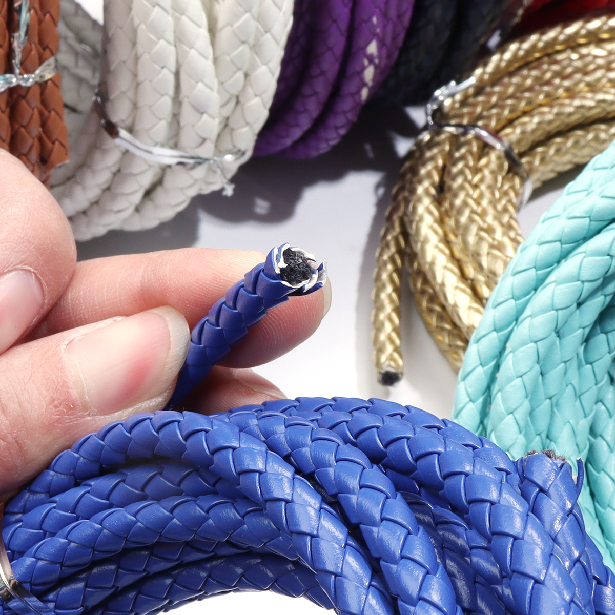 5 Yards/lot 6/7mm Braided Leat - đánh giá và giá Braided Line