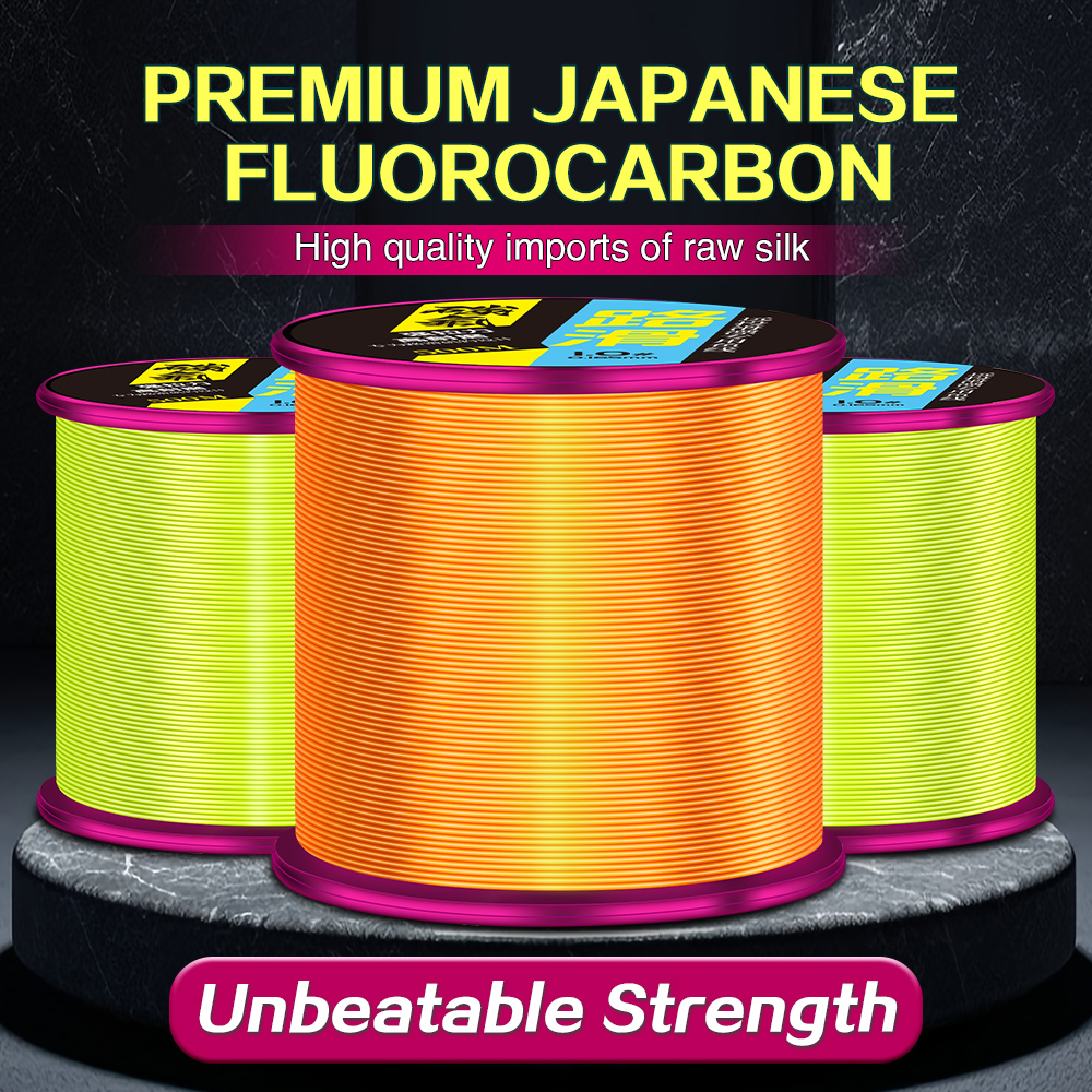 ZUKIBO 500m Fluorocarbon Coati - đánh giá và giá Fluorocarbon Line