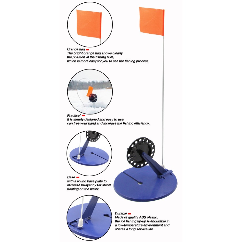 1PC Automatic Ice Fishing Plat - đánh giá và giá Ice Fishing Line